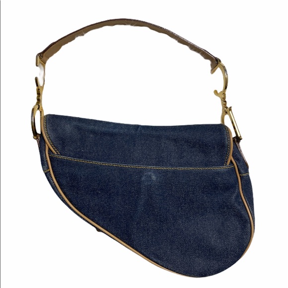 Christian Dior Denim Saddle Bag🌹🌹HOST PICK… - Picture 3 of 12